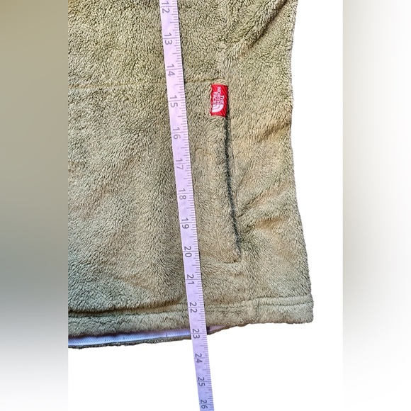 The North Face Women’s Green Half Zip Fleece Pullover Size M - Picture 6 of 7